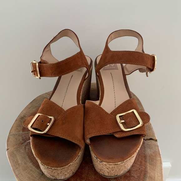 Dolce Vita cork platform wedges. - Picture 1 of 5